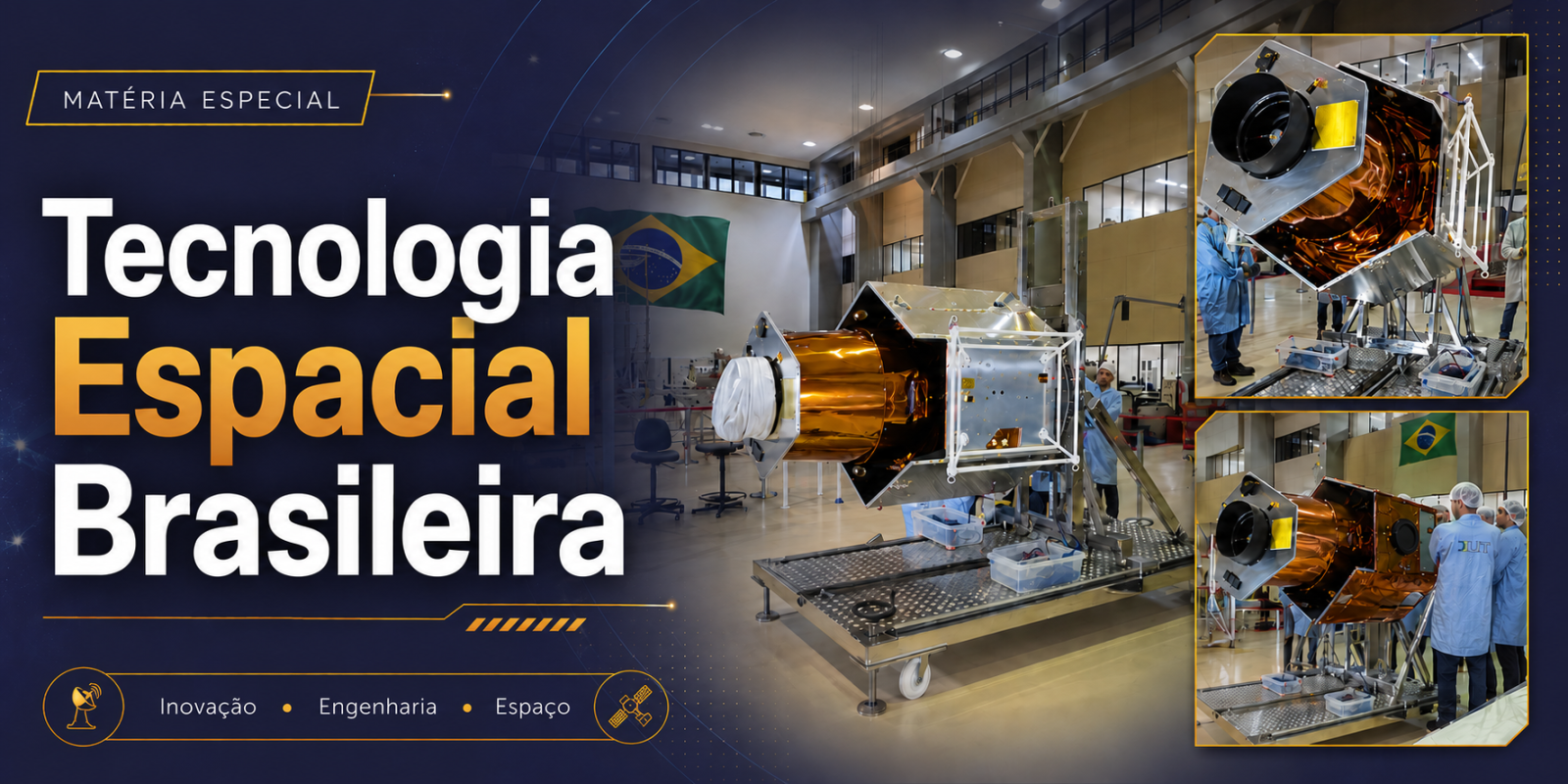 Estrutura do SatVHR qualificada em testes